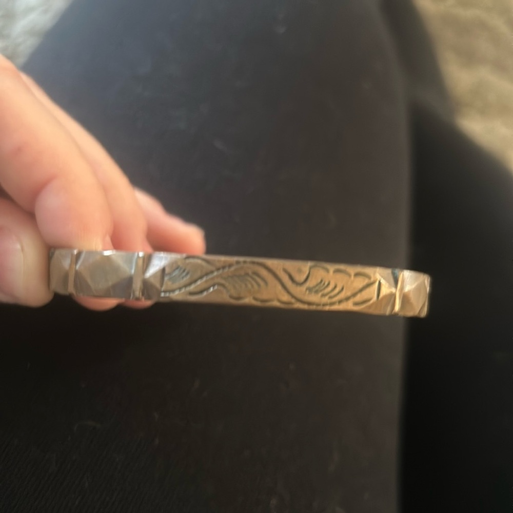 🎈Engraved copper bracelet